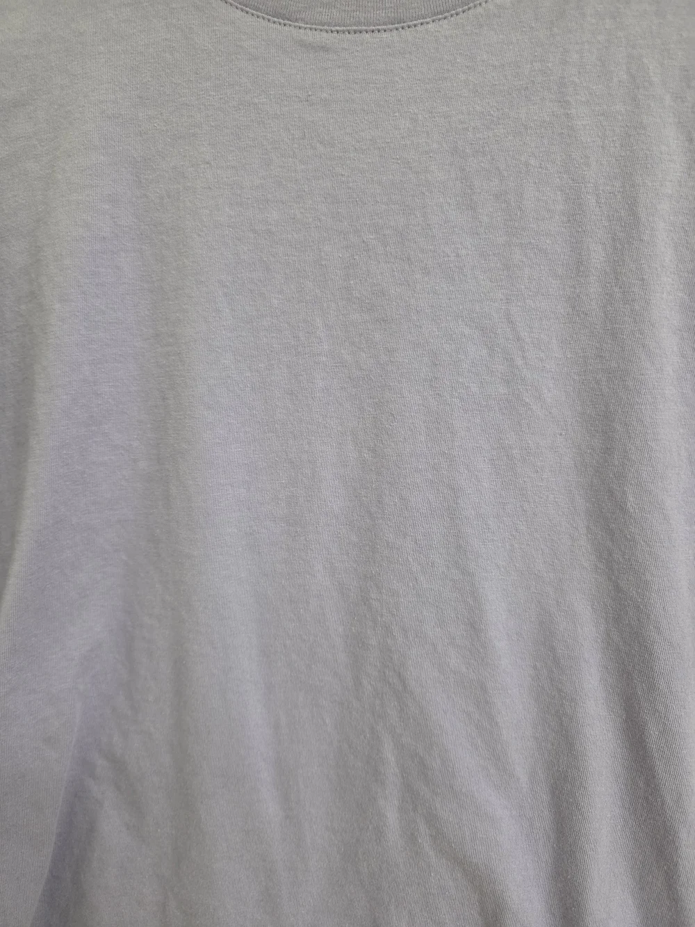 Woman Within Lavender Short Sleeve Crewneck Tee (0707)